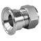 Steel & Obrien 1/2" Clamp x Compression w/Nut/Ferrule - 316SS 31-14CA-.50-316 - alternate 1